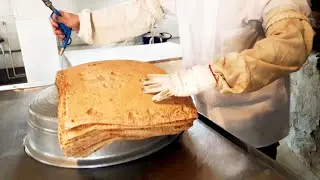 Saj bread:Iranian bread recipe:bakery