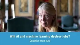 Lie Junius answers a question from Ana on AI and jobs