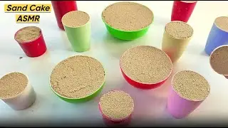 Sand Cake ASMR | Deep Relaxing Kinetic Sand Sounds VIDEO7 #asmr #Sand Cake #relax