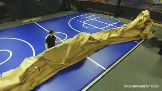 SKYZONE VAN NUYS | AirTrack&trade; Sport Court Install | Drone Flythrough
