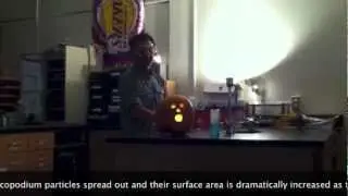 Flaming Pumpkin