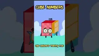 CUBE NUMBER BLOCKS  ADVENTURE  |  #ytshorts   #educationalfunblocks