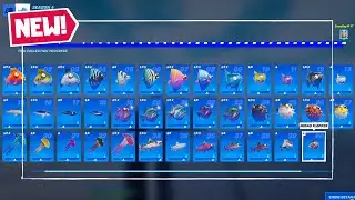 All 40 Fish Locations in Fortnite Chapter 2 Season 4! - How to Complete G-01 Punch Card!