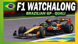 🔴 F1 Watchalong - BRAZILIAN GP - QUALI - with Commentary & Live Timings