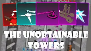 Недоступные башни в Cube Defense | Roblox