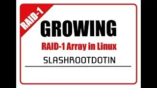 How to Grow RAID 1 Array in redhat Enterprise Linux