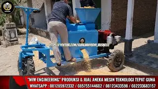 Uji Coba Jalan Mesin Perontok Jagung Roda 3 Keliling Mesin Dos Pemipil Jagung 3 Roda Di Murah Kediri