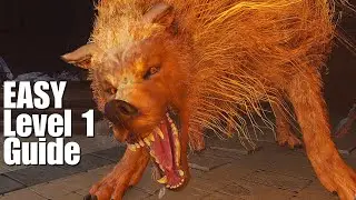 How to beat Red Wolf of Radagon at Level 1, No Weapon Upgrades - Elden Ring Moveset Guide