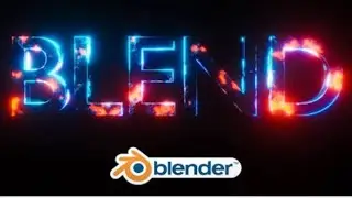 Blender text animation In tamil.