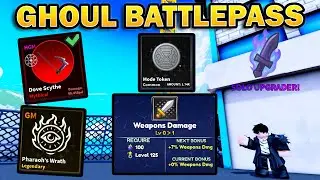 GHOUL BATTLEPASS UPDATE - OP SWORD, Shadows, 2 new Codes and Upgraders in Arise Crossover