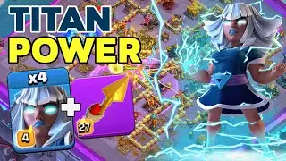 Unstoppable Electro Titan Smash at TH17 Legend League! Clash of Clans