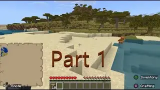 Minecraft with Add-ons //Part 1// - Let's Start a New World & Set Up Camp!! Ft. My Cousin