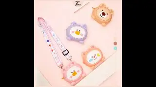 V&iacute; mini silicon hoạt h&igrave;nh cute c&oacute; d&acirc;y đeo MINI003 - Tina Shop