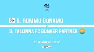 S. Rummu Dünamo - S. Tallinna FC Bunker Partner | Saalijalgpalli Meistriliiga