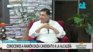 ELECCIONES SUBNACIONALES 2026: CONOCEMOS A RAMÓN DAZA, CANDIDATO A LA ALCALDÍA POR COCHABAMBA.