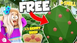 SECRET WAY To Get *INFINITE* FREE Berry Seeds In Roblox Skyblock!