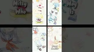 Pokegirls Edit||Mitsy,May,Dawn,Serena||Pokemon #pokegirl #mitsy #may #dawn #serena #ytshorts