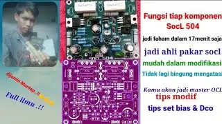 Fungsi tiap komponen driver Socl.504