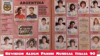 Revision Album Panini Mundial Italia 90 Comentado!! #Mundial #panini#mundialqatar2022 #album#italia
