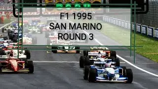 F1 1995 San Marino Race Highlights