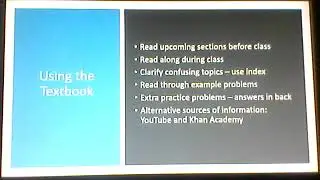 Math Success Workshop Part 3: Using Your Textbook