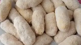 Croquetas de pollo del cocido con Thermomix