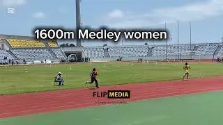 1,600 Medley women Won 🏆 by VOLTI 💛 as ASHBA 💚 Won 🏆 men 1,600m Medley 🥳🥳🥳