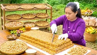 Homemade Recipe: How to Make Caramel Peanut Brittle with Honey - Bring to Market to Sell