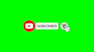 New best green screen subscribe button animation with sound ||green screen no copyright 2021