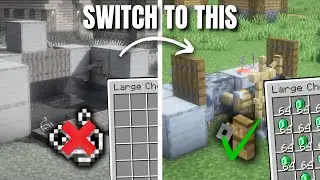 Minecraft Fixed String Duper, So I Made This New Tripwire Hook Emerald Farm