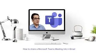 How to copy teams meeting link in an email .