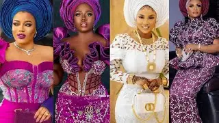 🌺Latest Trending Lace Gown Styles For Special Occasions| Owanbe 2025#lacestyle#fashion #asoebistyle