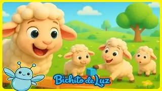 Las Ovejitas Exploradoras 🐑🌼: Aventura de Colores y Flores| Cancion Infantil | Bichito de Luz