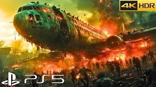 SECRET BUNKER ZOMBIE ATTACK LOOKS SCARY Realistic ULTRA Graphics (4K 60FPS HDR) World War Z