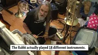 Steve Lieberman Demonstrates the 18 Instruments He Plays On 3-Hour Long Original Thrash Symphony