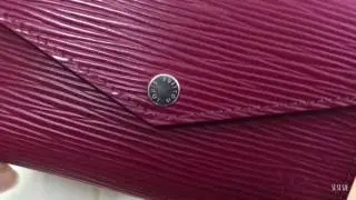 Louis Vuitton Key Pouch, Epi leather, Fuchsia