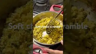If you have full cream milk at home, make this soft cheese scramble!