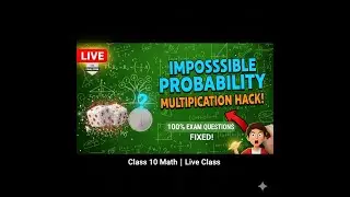 Class 10 Live Math Class _Probability _Join MNR