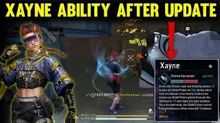 Xayne Character Ability After Update | Xayne Character New Ability | Xayne Character Ability FF