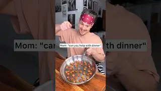When MOM wants you to help with dinner😁❤️ do you recognize the SONG? | CHEFKOUDY