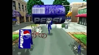 Pepsiman PS1 &ndash; Stage 3: Downtown Dash! Glass, Trucks & Chaos #Shorts #retrogames #viral #viralgame