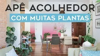 PARECE UMA CASA | TOUR POR UM APÊ CHEIO DE PLANTAS EM PLENA RUA AUGUSTA