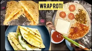 Viral Tiktok Tortilla wrap hack/ Trending wrap hack from roti / pan roti cookwithsamkitchenfusion