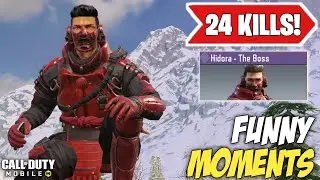 *NEW* HIDORA KAI - THE BOSS | [SOLO VS SQUAD] | [ LEGENDARY LEAGUE ] | [ CALL OF DUTY MOBILE ]