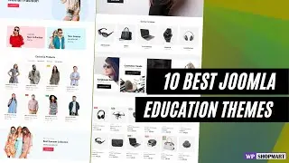 Top 10 Joomla Education Themes in 2022 | Best Joomla Education Themes | Wpshopmart