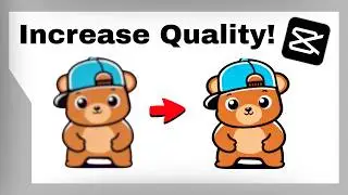 Fix Blurry & Low Quality Images with AI in Capcut! 100% Quality Upgrade