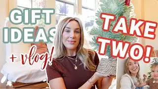 REDO VIDEO! gift ideas, behind the scenes, mom life, & more! DITL vlog