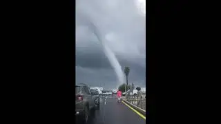Bastia (Corsica): Spaventosa Tromba Marina - 15 Luglio