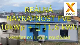 Návratnost FVE výpočet po 1 roce používání (ČTI popis !) #solarsystem #solarpanel  #photovoltaics