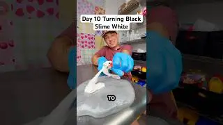 Day 10 Turning Black Slime White